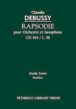 Rapsodie pour Orchestre et Saxophone, CD 104