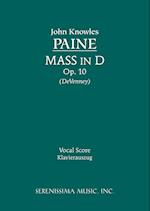 Mass in D, Op. 10 - Vocal Score