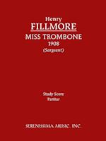 Miss Trombone - Study score