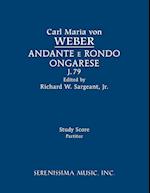 Andante e rondo ongarese, J.79