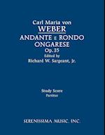 Andante e rondo ongarese, Op.35