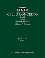 Cello Concerto, Op.85: Study score 