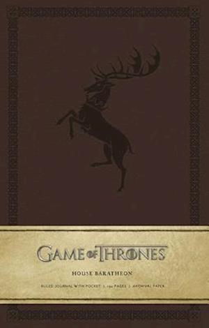 Game of Thrones: House Baratheon Hardcover Ruled Journal