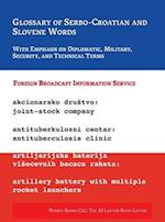 Glossary of Serbo-Croatian and Slovene Words