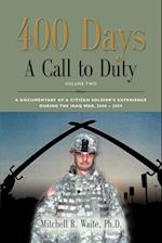 400 DAYS - A Call to Duty