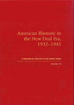 American Rhetoric in the New Deal Era, 1932-1945