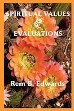Spiritual Values and Evaluations