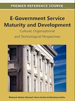 E-Government Service Maturity and Development