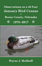Observations  on a 40-Year  January Bird Census in Boone County, Nebraska,  1978-2017