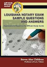 Louisiana Notary Exam Sample Questions and Answers