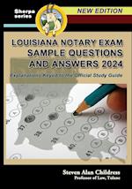 Louisiana Notary Exam Sample Questions and Answers 2024