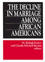 Decline in Marriage Among African Americans