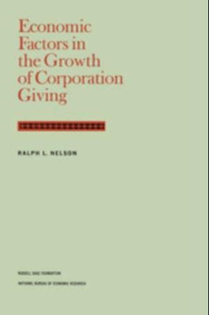 Economic Factors in the Growth of Corporate Giving