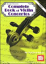 Complete Book of Violin Concertos