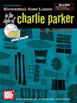 Essential Jazz Lines in the Style of Charlie Parker, Bass Edition