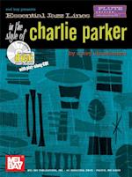 Essential Jazz Lines in the Style of Charlie Parker, Flute