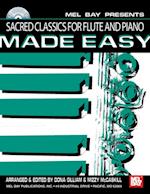 Sacred Classics for Flute and Piano Made Easy