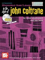 Essential Jazz Lines in the Style of John Coltrane, E Flat Instruments Edition