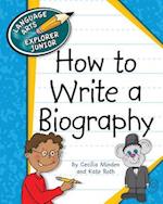 How to Write a Biography