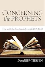 Concerning the Prophets