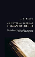 An Historian Looks at 1 Timothy 2