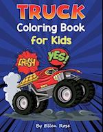 Truck Coloring Book for Kids 