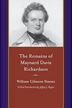 The Remains of Maynard Davis Richardson