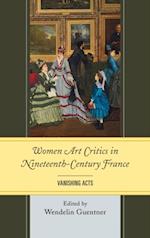 Women Art Critics in Nineteenth-Century France