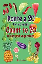 Count to 20 Fruits and Vegetables