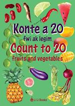 Count to 20 Fruits and Vegetables