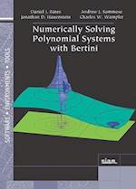 Numerically Solving Polynomial Systems with Bertini
