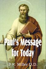 Paul's Message for Today