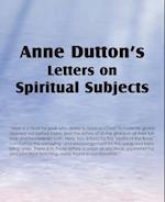 Anne Dutton's Letters on Spiritual Subjects