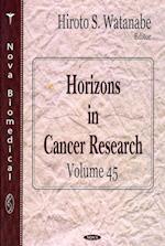 Horizons in Cancer Research