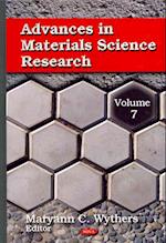 Advances in Materials Science Research