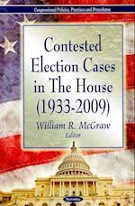 Contested Election Cases in The House (1933-2009)