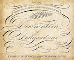 Spencerian Penmanship Practice Book: The Declaration of Independence