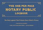 The One-Per-Page Notary Public Logbook