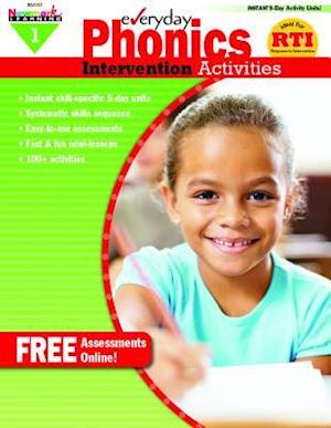 Everyday Phonics Intervention Activities Grade 1 Book Teacher Resource