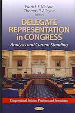 Delegate Representation in Congress