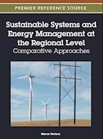 Sustainable Systems and Energy Management at the Regional Level