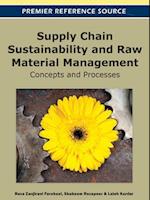 Supply Chain Sustainability and Raw Material Management: Concepts and Processes