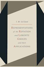 Representations of the Rotation and Lorentz Groups and Their Applications