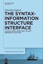 The Syntax-Information Structure Interface