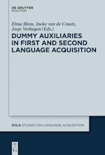 Dummy Auxiliaries in First and Second Language Acquisition