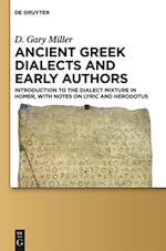 Ancient Greek Dialects and Early Authors