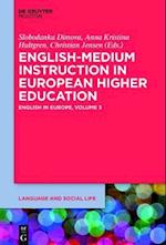 English-Medium Instruction in European Higher Education