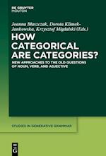 How Categorical are Categories?