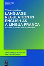 Language Regulation in English as a Lingua Franca