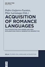 Acquisition of Romance Languages